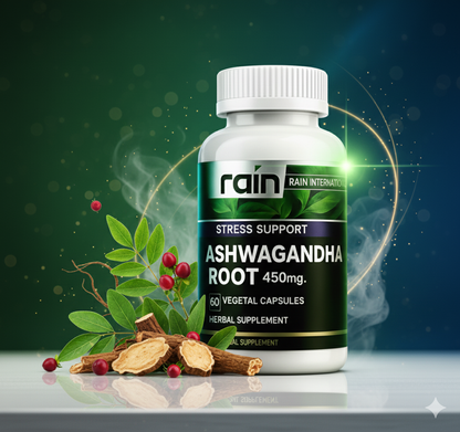 Ashwagandha Magnesio 450mg 60 Caps